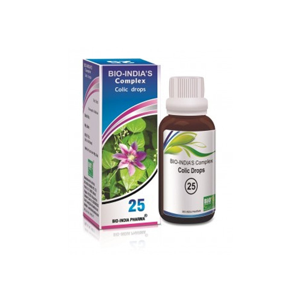 Bio India Complex No 25 Colic Drops 30Ml Bioindia