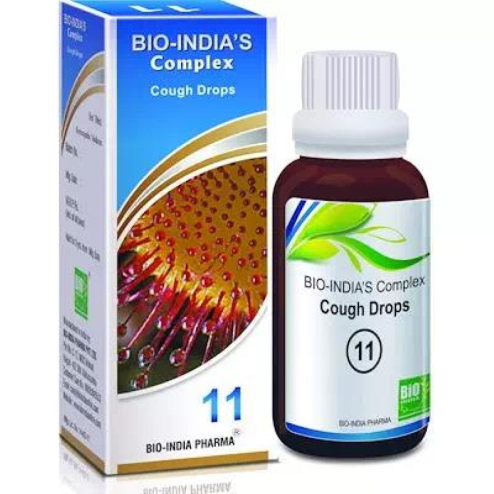 Bio India Complex No 11 Tussex Cough Drops 30 Ml Bioindia