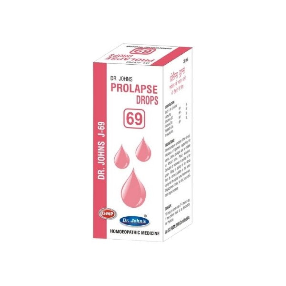 Dr Johns J 69 Prolap-Aid Drops 30 Ml Johns