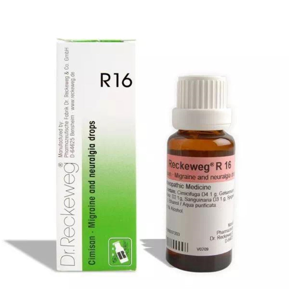 Dr Reckeweg R 16 Migraine & Neuralgia 22 Ml Reckeweg