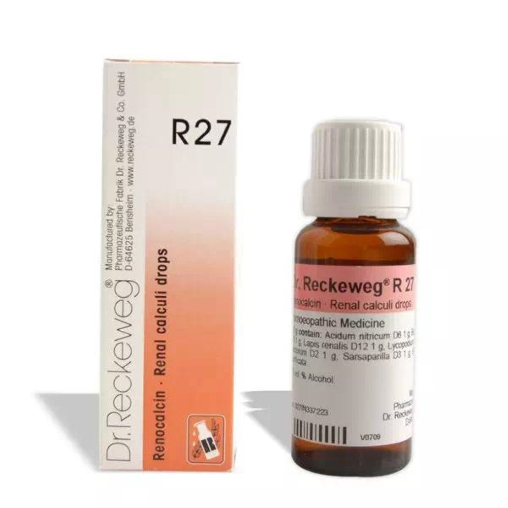 Dr Reckeweg R 27 Renal Calculi 22 Ml Reckeweg