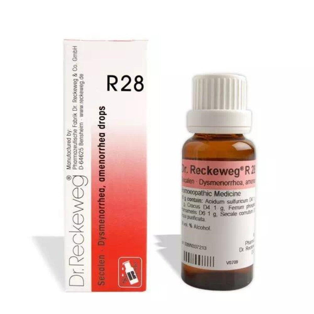 Dr Reckeweg R 28 Dysmenorrhea,Amenorrhea 22 Ml Reckeweg