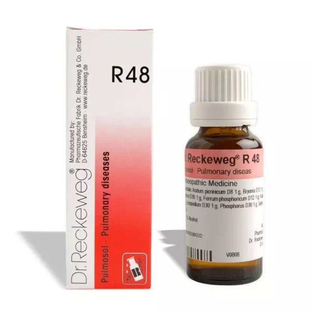 Dr Reckeweg R 48 Pulmonary Diseases 22 Ml Reckeweg