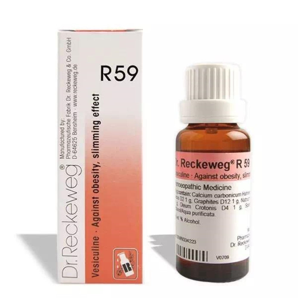 Dr Reckeweg R 59 Against Obesity Slimming Effect 22 Ml Reckeweg