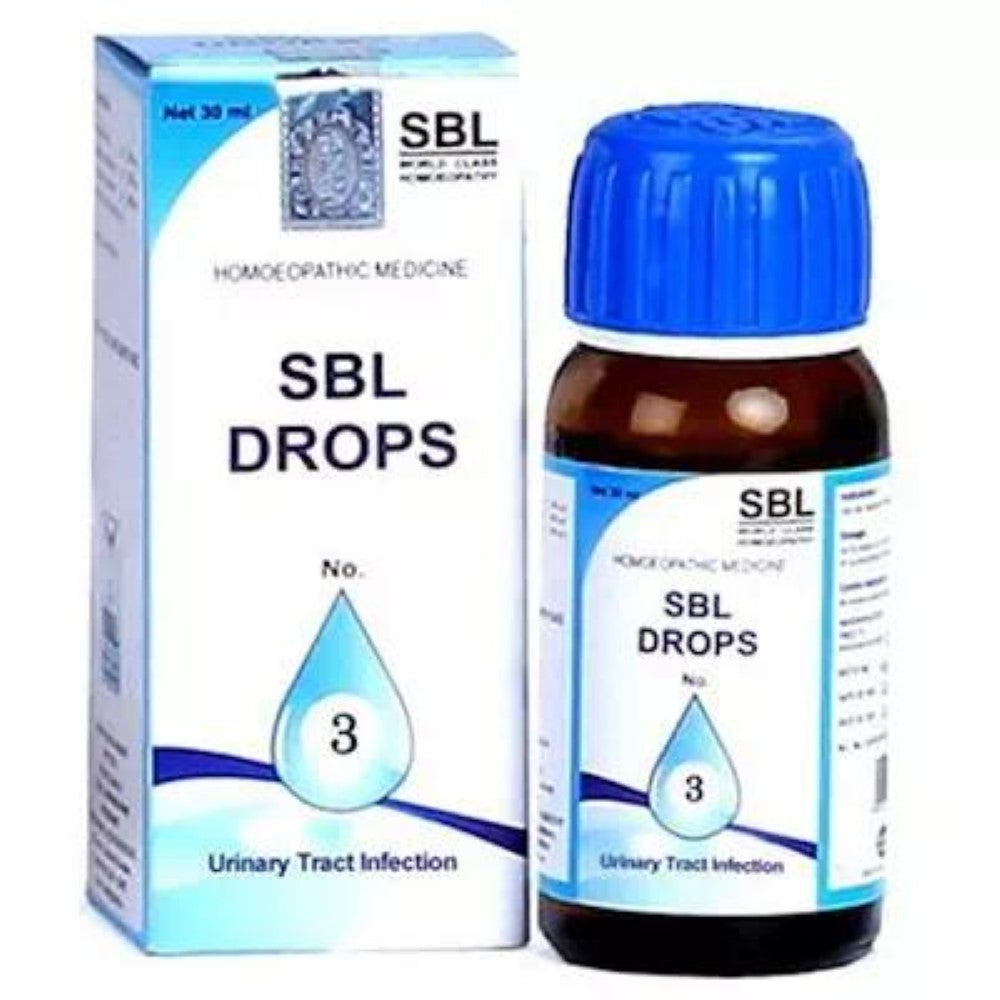 Sbl No 3 Urinary Tract Infection 30 Ml Sbl