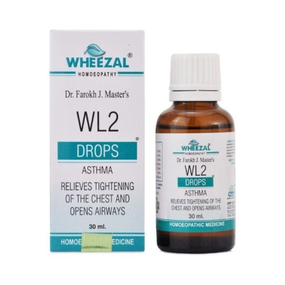 Wl Drops No 02 Asthma Drops 30 Ml Wheezal