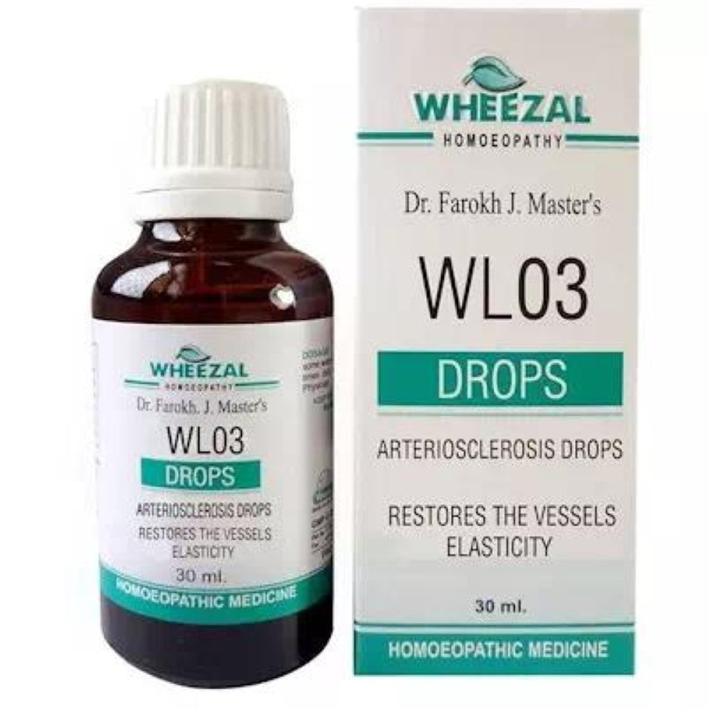 Wl Drops No 03 Arteriosclerosis Drops 30 Ml Wheezal