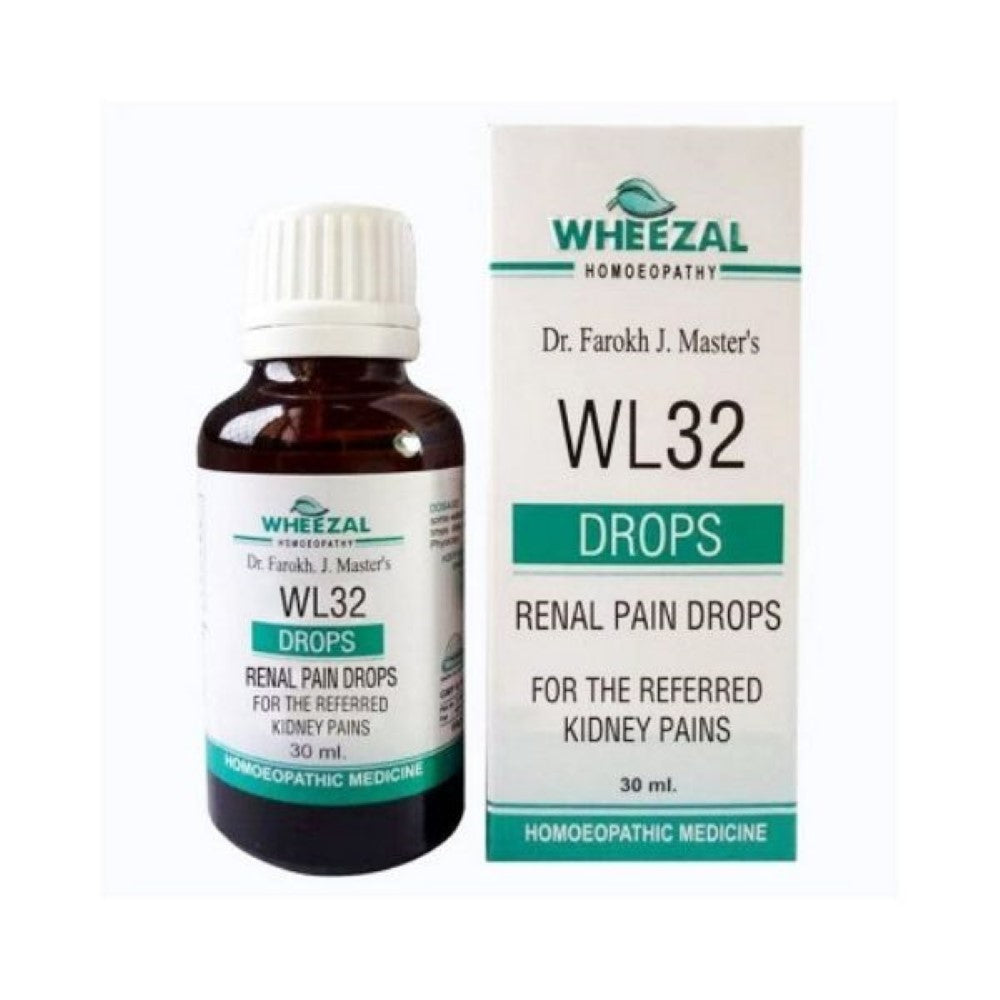 Wl Drops No 32 Renal Pain Drops 30 Ml Wheezal