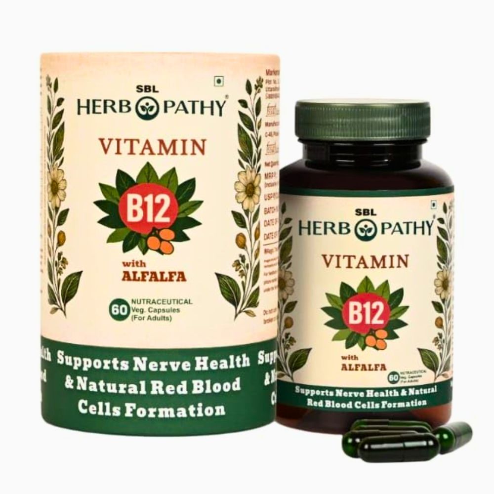 VITAMIN B12 WITH ALFALFA CAPSULE SBL