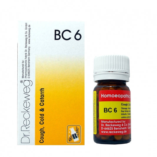 BC 6 Tablet 20g Cough and Cold