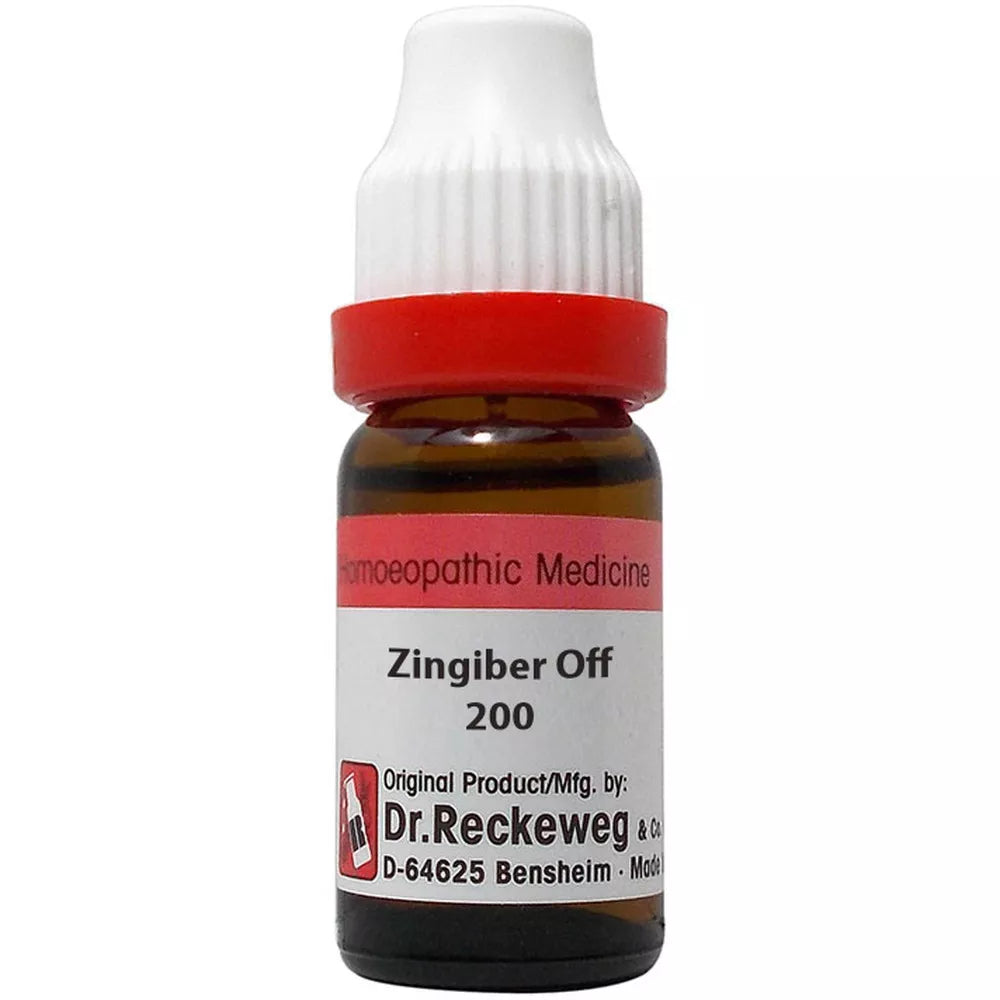 Zingiber 11ml Dilutions  