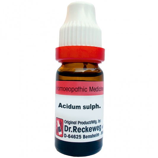 Acid Sulph. 11ml Dilutions  