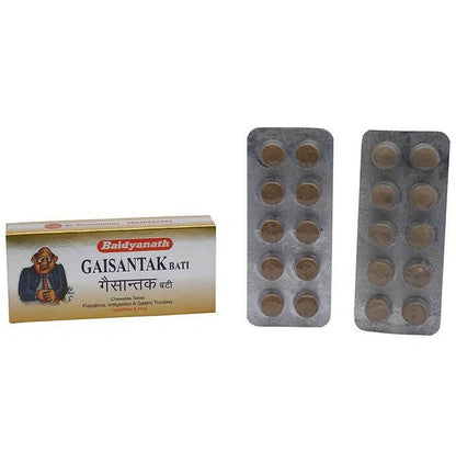 Baidyanath Jhansi Gaisantak Bati Tablets
