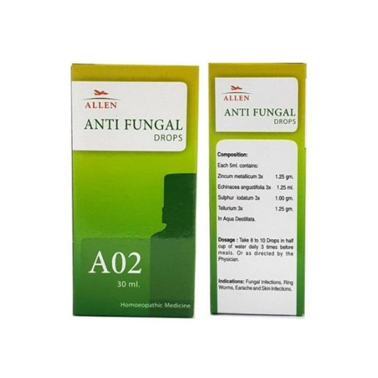 Allen A02 Anti Fungal Drops 30 Ml Allenhyd