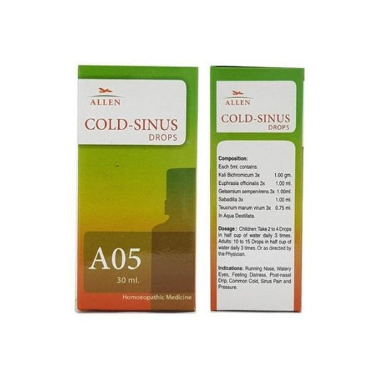Allen A05 Cold Sinus 30 Ml Allenhyd