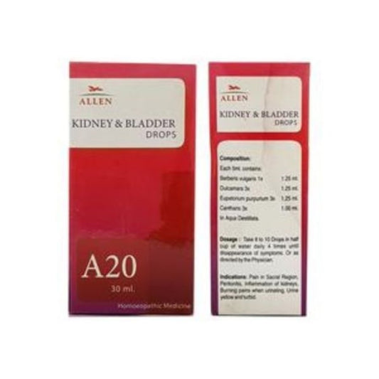 Allen A20 Kidney & Bladder 30 Ml Allenhyd