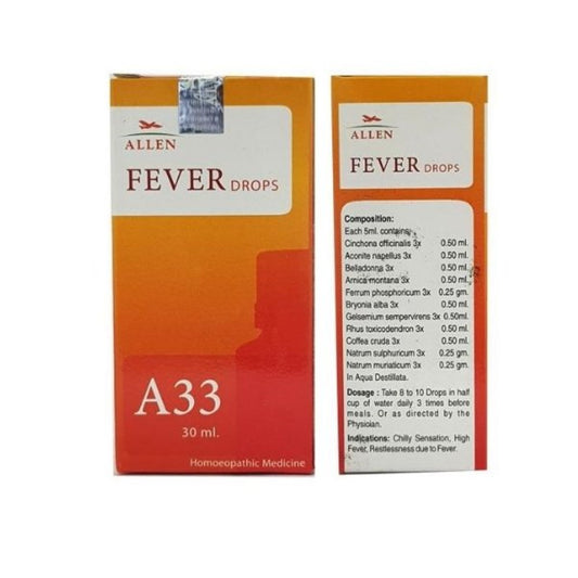 Allen A33 Fever 30 Ml Allenhyd