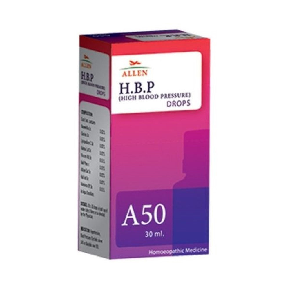 Allen A50 High Blood Pressure 30 Ml Allenhyd