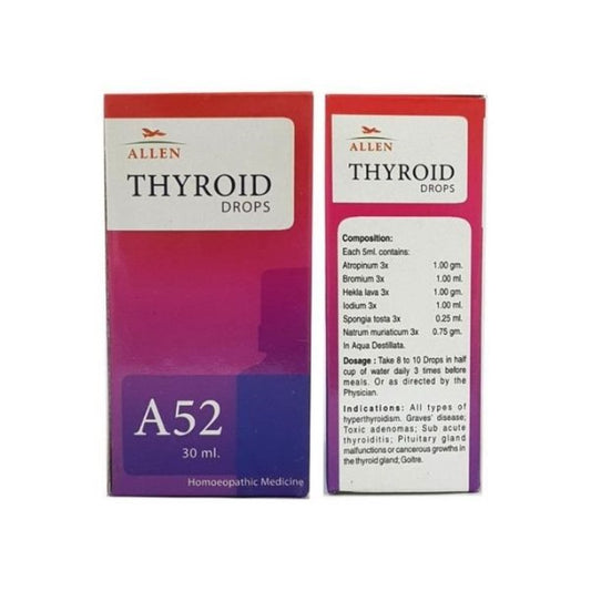 Allen A52 Thyroid 30 Ml Allenhyd