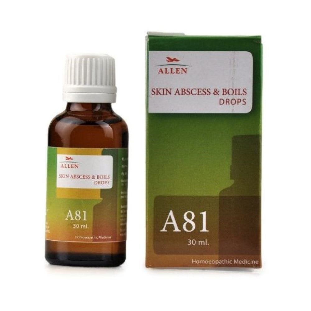 Allen A81 Skin Abscess & Boils 30 Ml Allenhyd