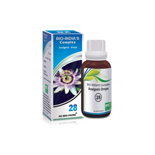 Bio India Complex No 28 Analgesi Drops 30Ml Bioindia