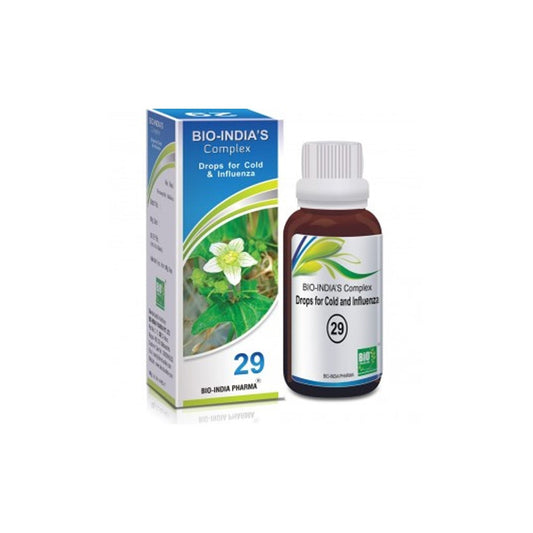 Bio India Complex No 29 Cold & Influenza Drop 30Ml