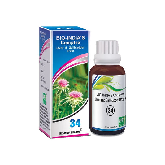 Bio India Complex No 34 Liver & Gallbladder 30Ml