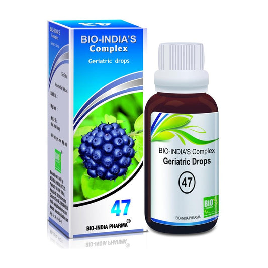 Bio India Complex No 47 Geriatric Drops 30Ml Bioindia