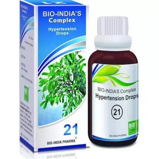 Bio India Complex No 21 Aequalin Hypertension 30 Ml Bioindia