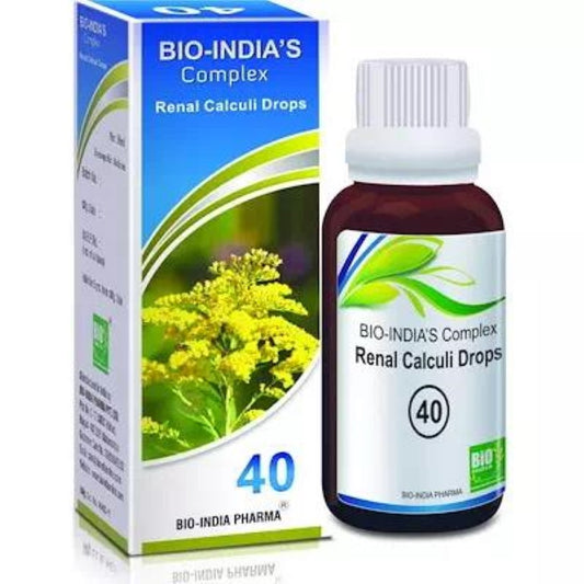 Bio India Complex No 40 Renal Calculi Drop 30 Ml Bioindia