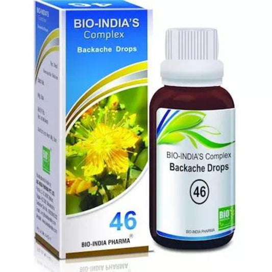 Bio India Complex No 46 Backache Drops 30 Ml Bioindia