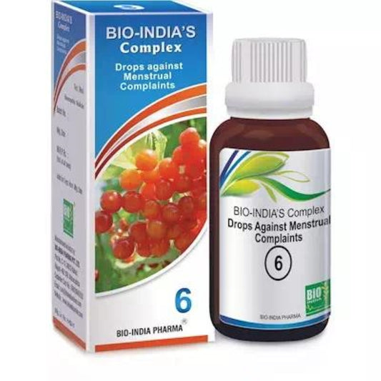Bio India Complex No 6 Medolor Menstrual 30 Ml Bioindia