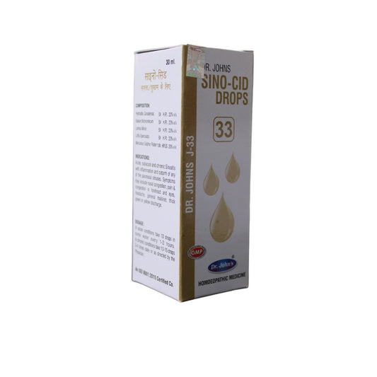 Dr Johns J 33 Sino-Cid Drops 30 Ml Johns