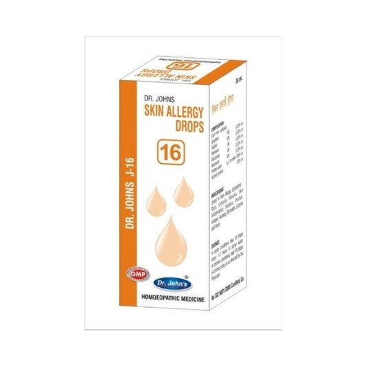 Dr Johns J 16 Skin Allergy Drops 30 Ml Johns