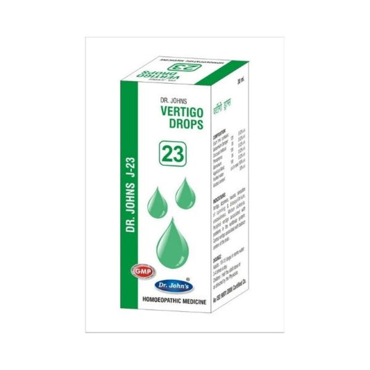 Dr Johns J 23 Vertigo Drops 30 Ml Johns