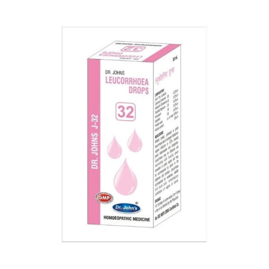 Dr Johns J 32 Leucorrhoea Drops 30 Ml Johns