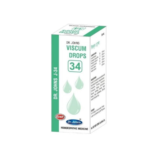 Dr Johns J 34 Viscum Drops 30 Ml Johns