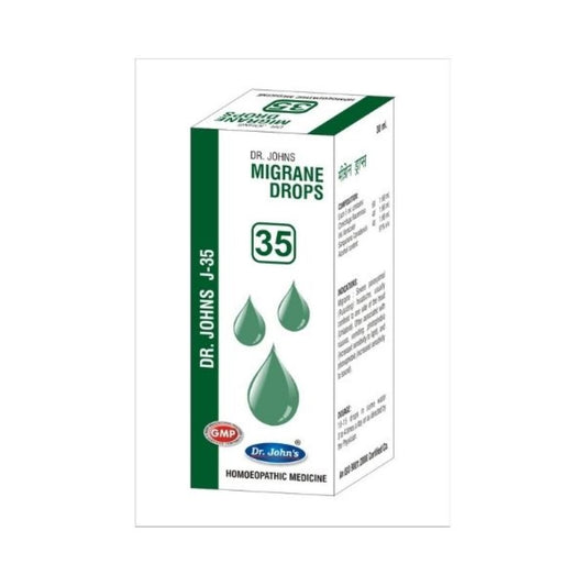 Dr Johns J 35 Migrocare Drops 30 Ml Johns
