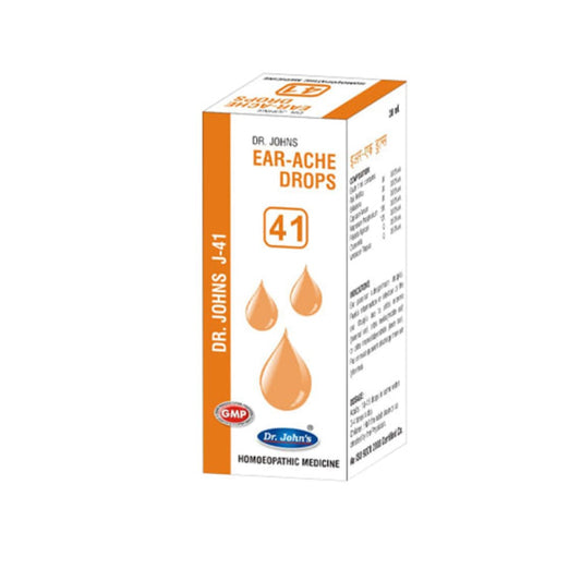 Dr Johns J 41 Ear Ache Drops 30 Ml Johns
