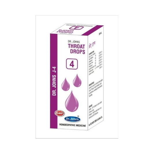 Dr Johns J 4 Throat Drops 30 Ml Johns