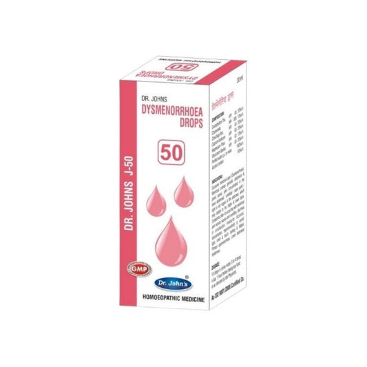 Dr Johns J 50 Dysmen Aid Drops 30 Ml Johns