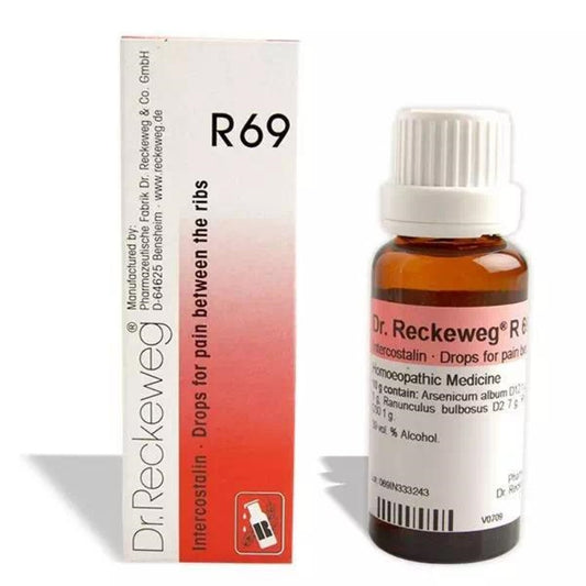 Dr Reckeweg R 69 Pain Between The Ribs 22 Ml Reckeweg