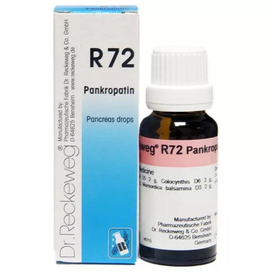 Dr Reckeweg R 72 Pancreas 22 Ml Reckeweg