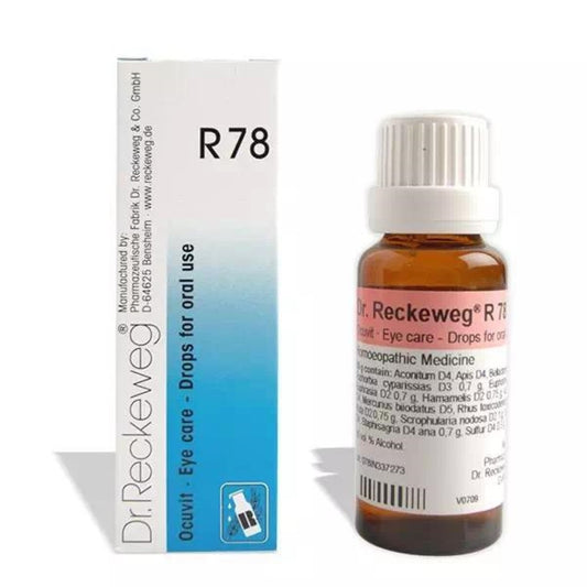 Dr Reckeweg R 78 Oral Eyecare 22 Ml Reckeweg