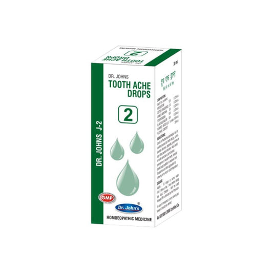 Dr Johns J 2 Tooth Ache Drops 30 Ml Johns