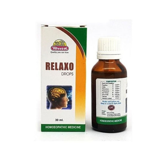 Relaxo Drops 30 Ml Wheezal