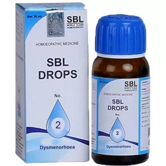 Sbl No 2 Dysmenorrhoea 30 Ml Sbl