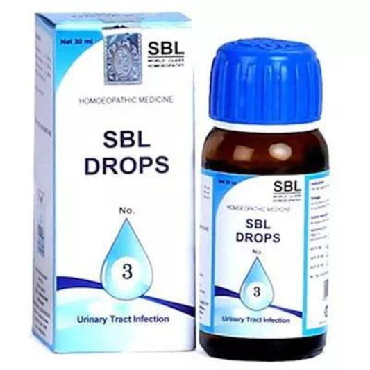 Sbl No 3 Urinary Tract Infection 30 Ml Sbl