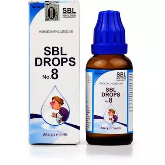 Sbl No 8 Allergic Rhinitis 30 Ml Sbl