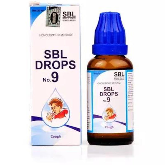 Sbl No 9 Cough Drops 30 Ml Sbl